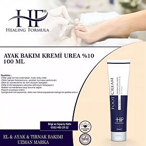 Ayak Bakım Kremi Urea %10 100ml