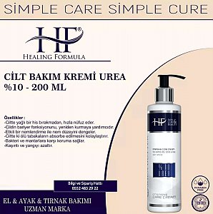 Cilt Bakım Kremi Urea %10 200ml