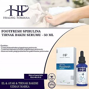 Footfresh Spirulina Koruyucu Tırnak Bakım Serumu 50ml